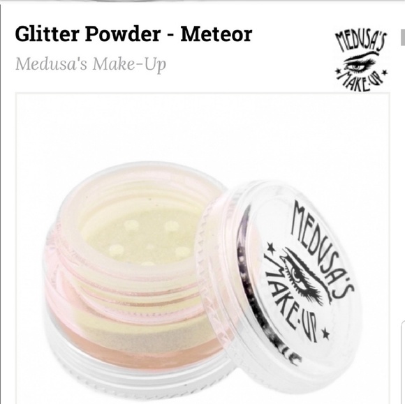 🌟HPx2🌟💙🌟🧚♀️ METEOR Medusa Makeup Glitter Pot NWT - Picture 3 of 8